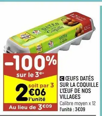 Leader Price Oeufs et produits laitiers offre