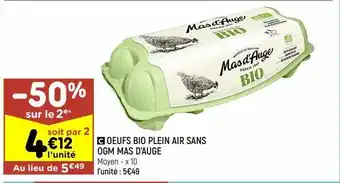 Leader Price Oeufs et produits laitiers offre