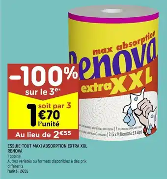 Leader Price Essuie tout renova offre