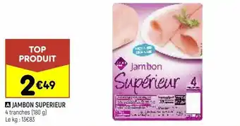 Leader Price Jambon offre