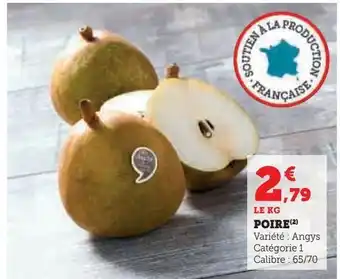 Hyper U Poire offre
