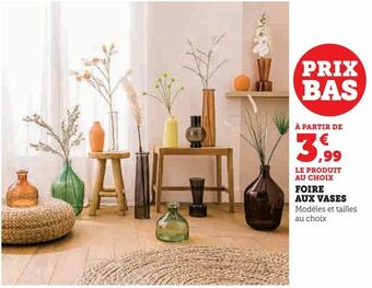 Hyper U Foire aux vases offre