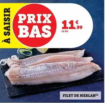 Hyper U Filet de merlan offre