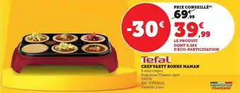 Super U Crep'party bonne maman offre