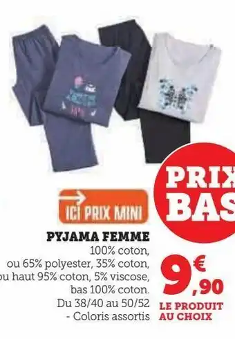 Pyjama femme