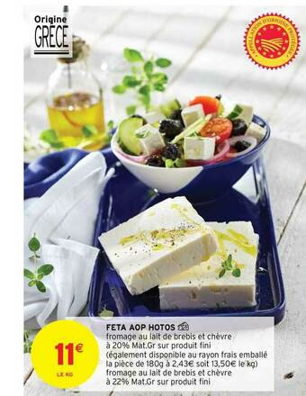Intermarché Feta Aop Hotos offre