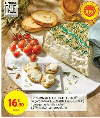 Gorgonzola Aop Elit Treo
