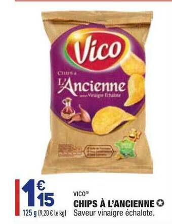 ALDI Chips à L'ancienne Vico offre
