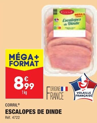 ALDI Escalopes de dinde offre