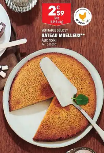 ALDI Gâteau moelleux offre