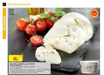 Intermarché Mozzarella Di Bufala Aop Tresse Donna Cristina offre