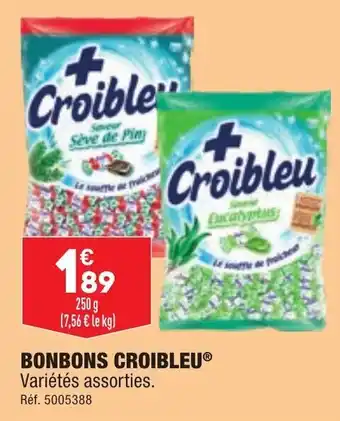 ALDI Bonbons croibleu offre