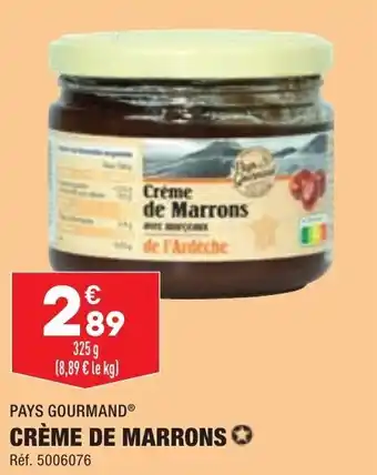 ALDI Crème de marrons offre