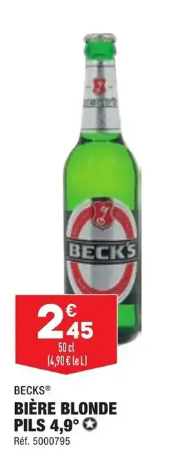 ALDI Bière blonde pils 4,9 offre