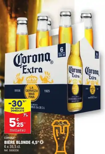 ALDI Bière blonde 4,5 offre