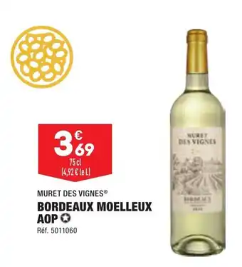 ALDI Bordeaux moelleux aop offre
