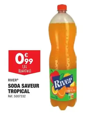 ALDI Soda saveur tropical offre