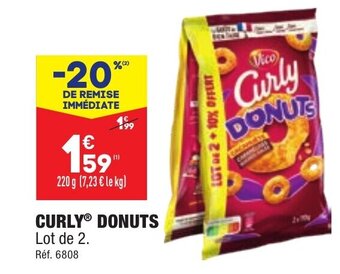 ALDI Curly donuts offre