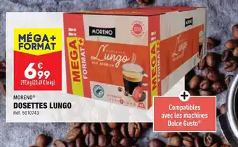 ALDI Dosettes lungo offre