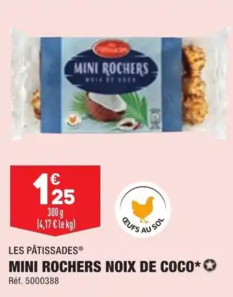 Mini rochers noix de coco