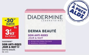 ALDI Soin anti-rides jour & nuit offre