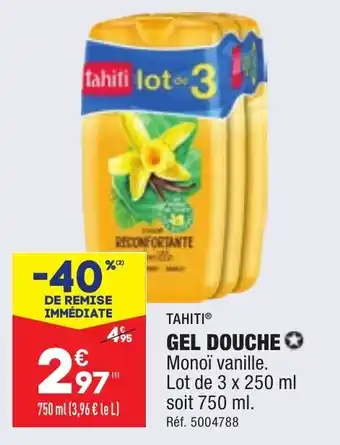 ALDI Gel douche offre