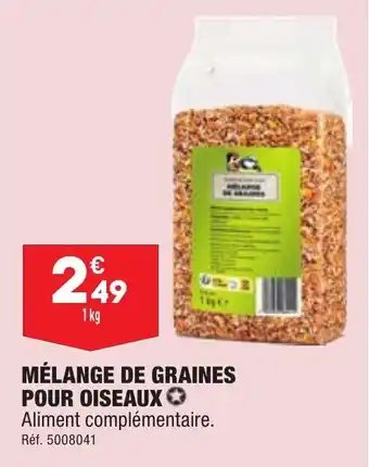 ALDI Mélange de graines pour oiseaux offre
