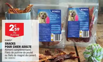 ALDI Snacks pour chien adulte offre