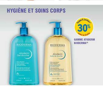 E.Leclerc Parapharmacie Gamme Atoderm Bioderma offre