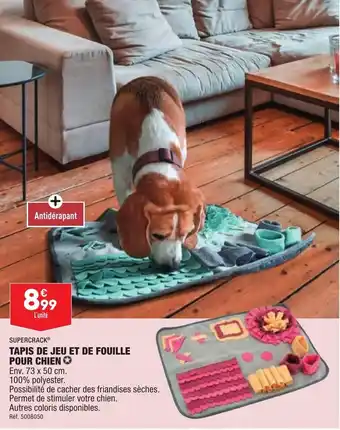 ALDI Tapis de jeu et de fouille pour chien offre
