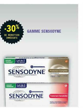 E.Leclerc Parapharmacie Gamme Sensodyne offre