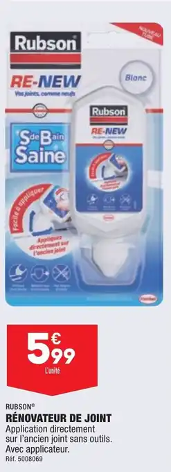 Rénovateur de joint