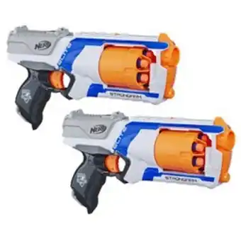 King Jouet Pistolets nerf elite strongarm - pack 2 blasters offre