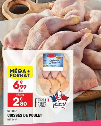 ALDI Cuisses de poulet offre