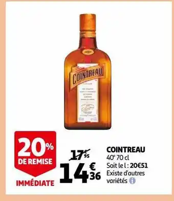 Auchan Cointreau offre