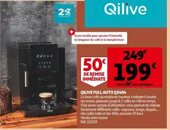 Auchan Qilive full auto q5404 offre