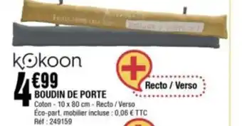 La Foir'Fouille Boudin de Porte offre