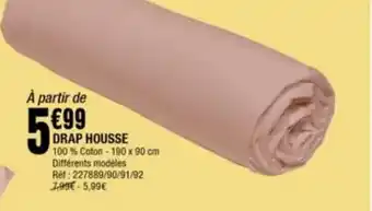 La Foir'Fouille Drap Housse offre