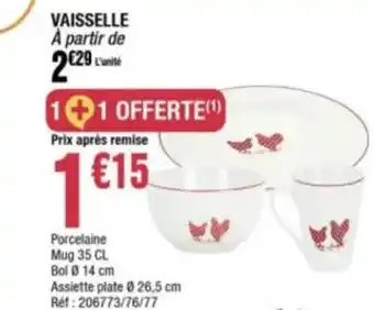 La Foir'Fouille Vaisselle offre