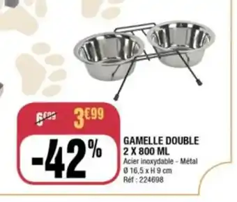 Gamelle Double 2x800 ML