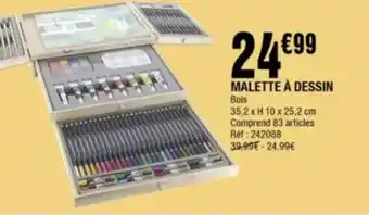 La Foir'Fouille Malette à Dessin offre
