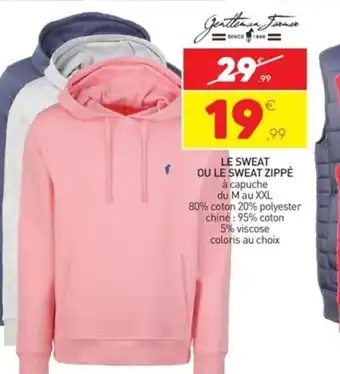 Stokomani Le Sweat ou Le Sweat Zippé offre