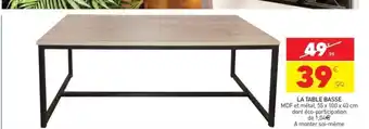 Stokomani La Table Basse offre