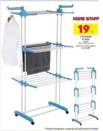 Stokomani L'étendoir À Linge offre