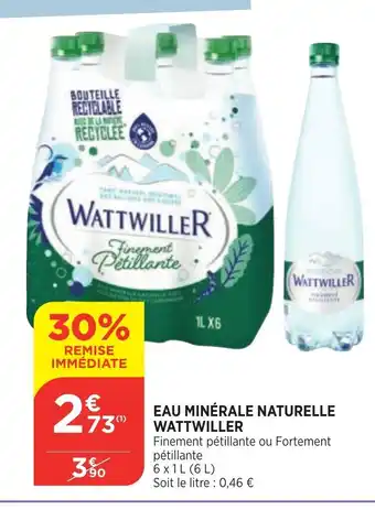 Bi1 Eau Minérale Naturelle Wattwiller offre