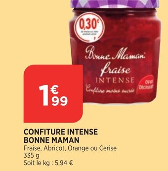 Bi1 Confiture Intense Bonne Maman offre