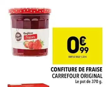 Confiture De Fraise Carrefour Original