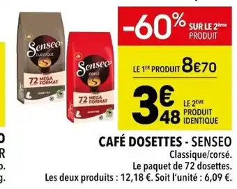 Café Dosettes - Senseo