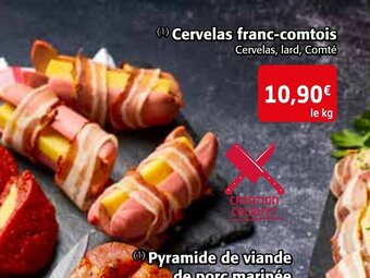 Colruyt Cervelas Franc-Comtois offre