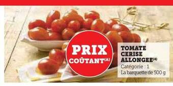 U Express Tomate cerise allongée offre